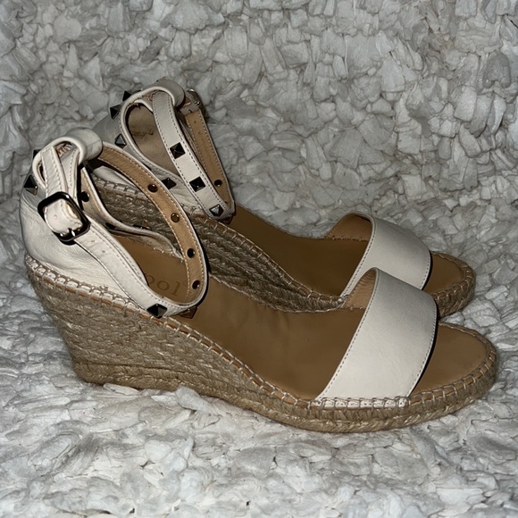 Maypol Anthropologie Rockstud Wedges size 41 (9.5-10) - Picture 6 of 7